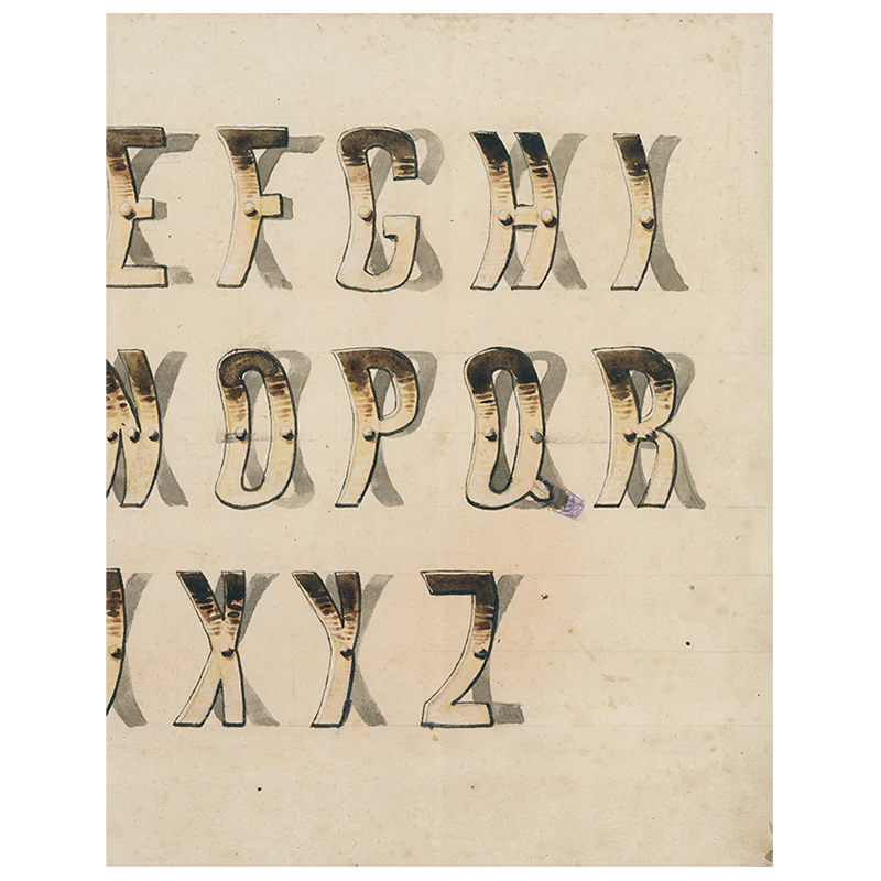 Bent Alphabet (p 114)