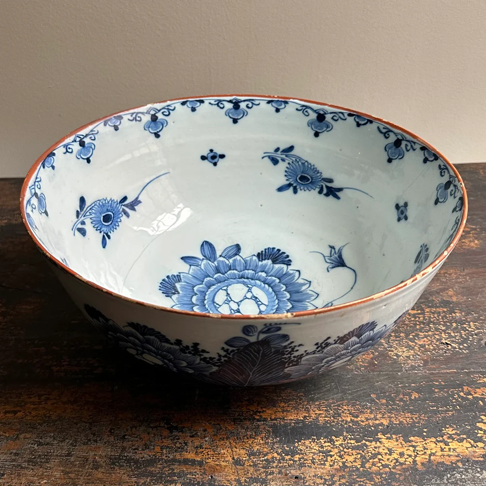 18th-century English Delft Bowl