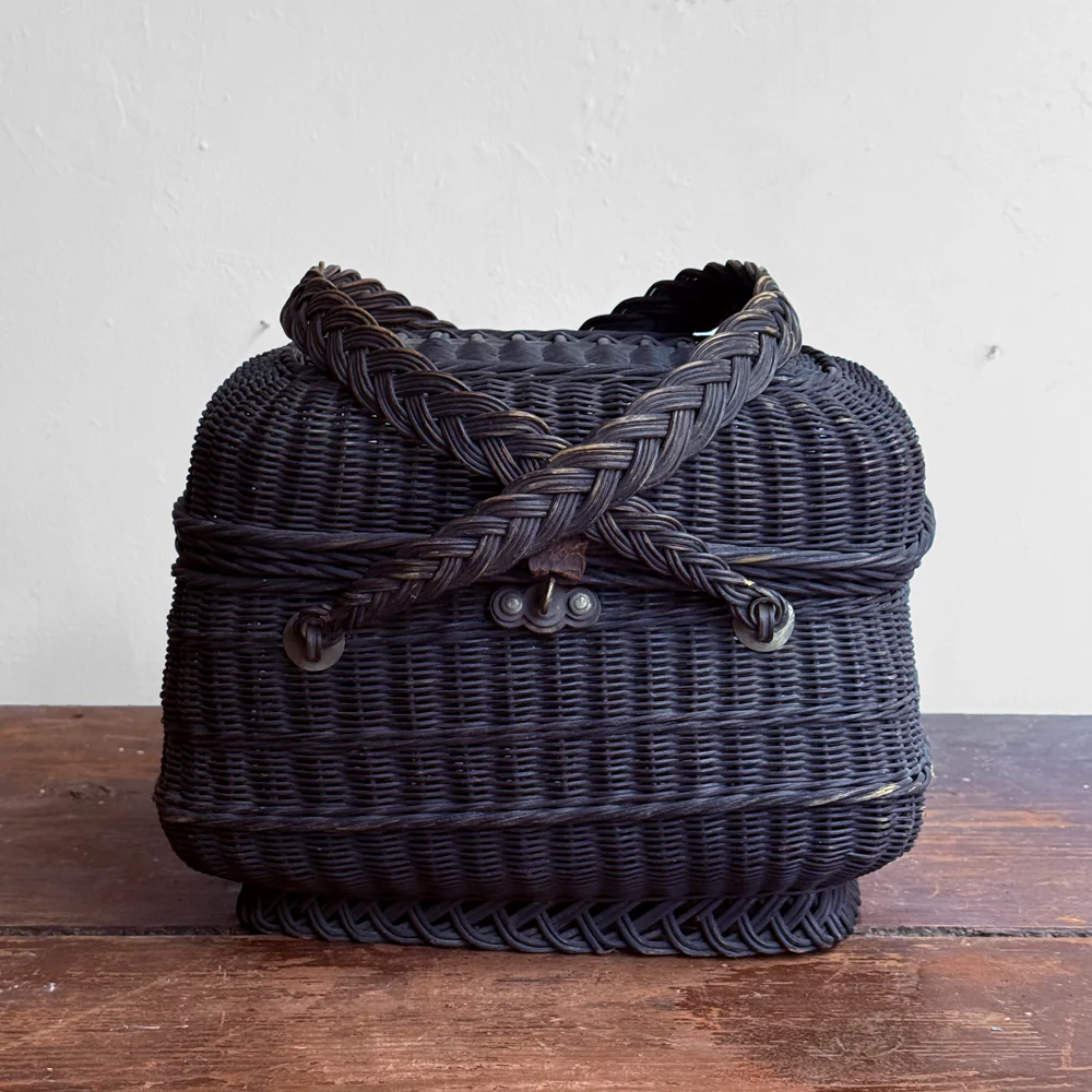 19th-Century French Market Basket (#5)