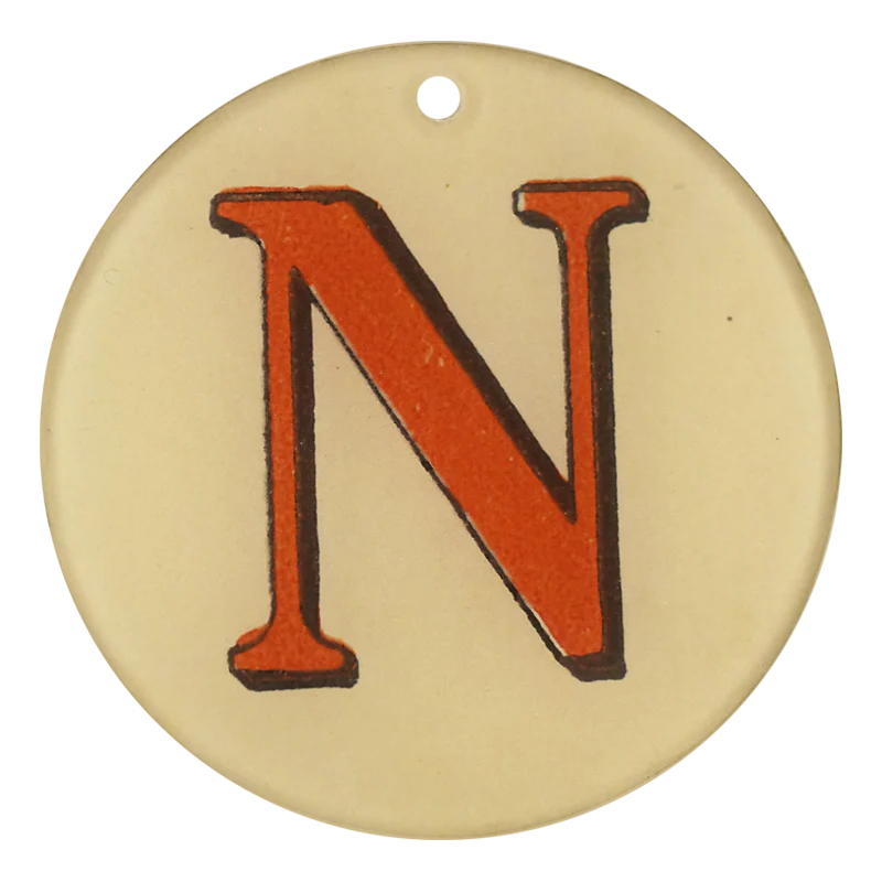Red Letters - N