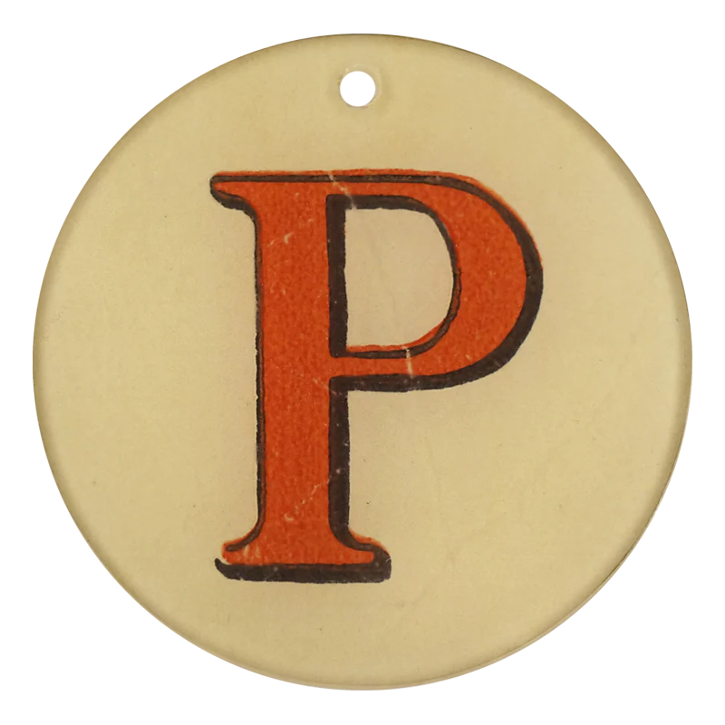 Red Letters - P