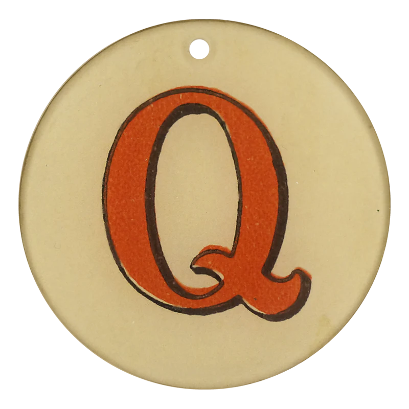 Red Letters - Q