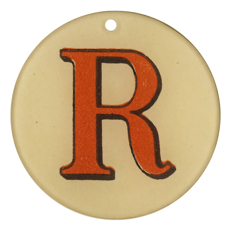 Red Letters - R