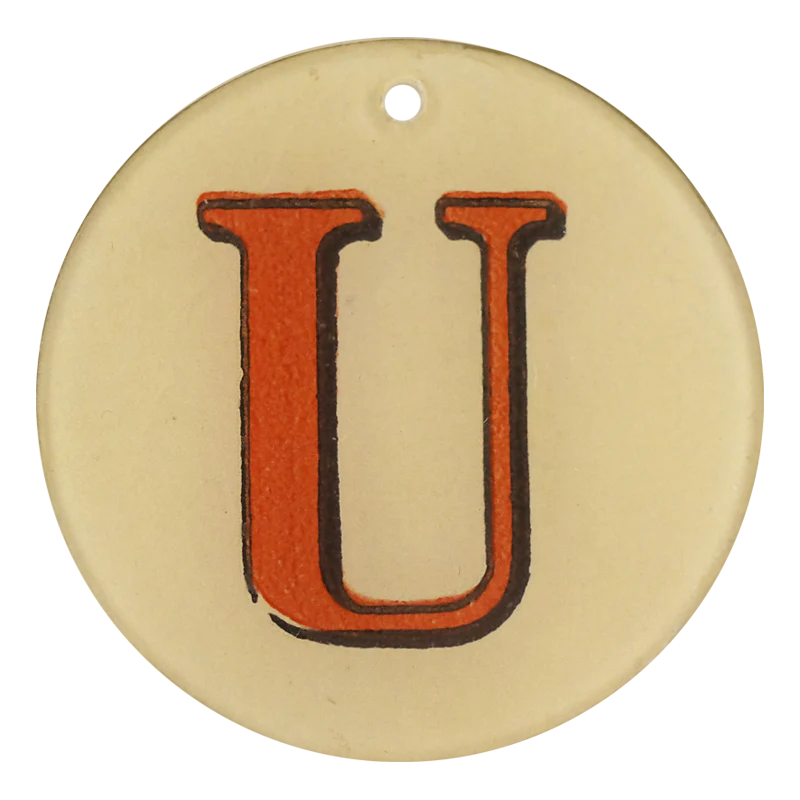 Red Letters - U