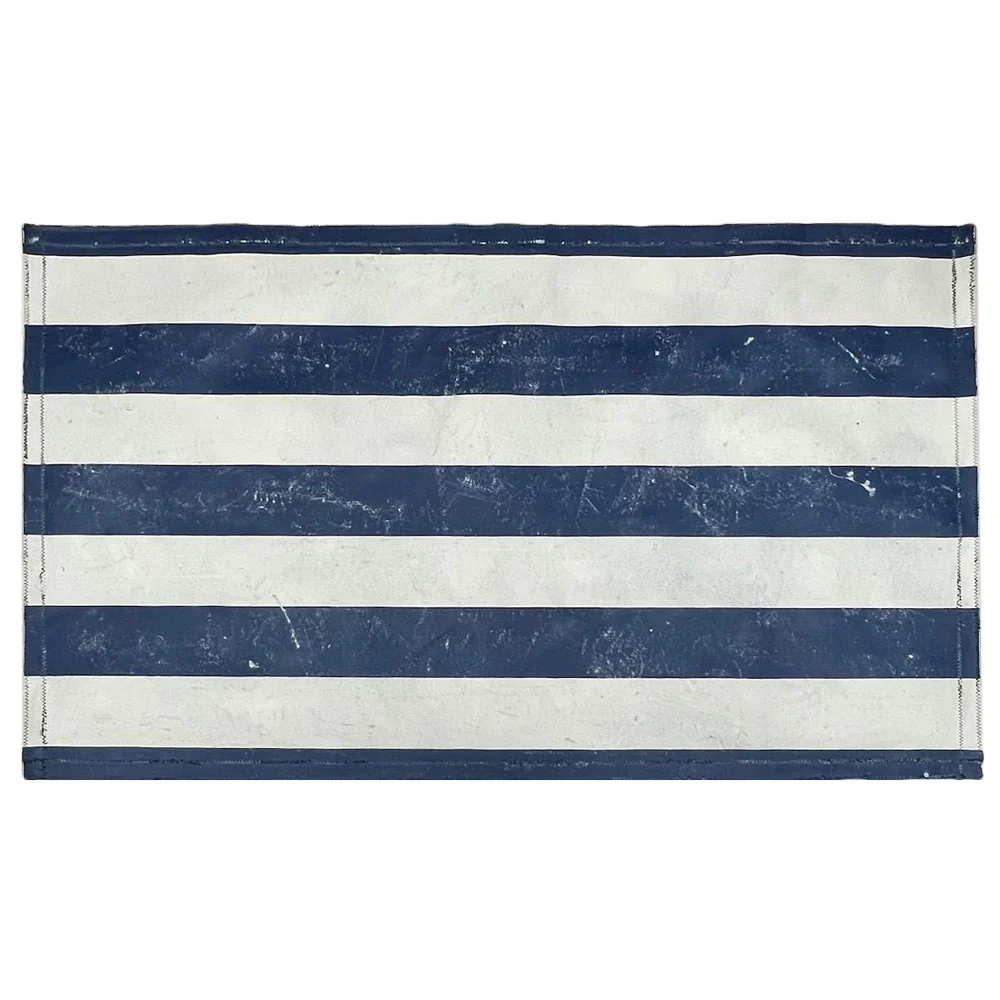5' x 8' Black Point Mercantile Painted Canvas Mat #6