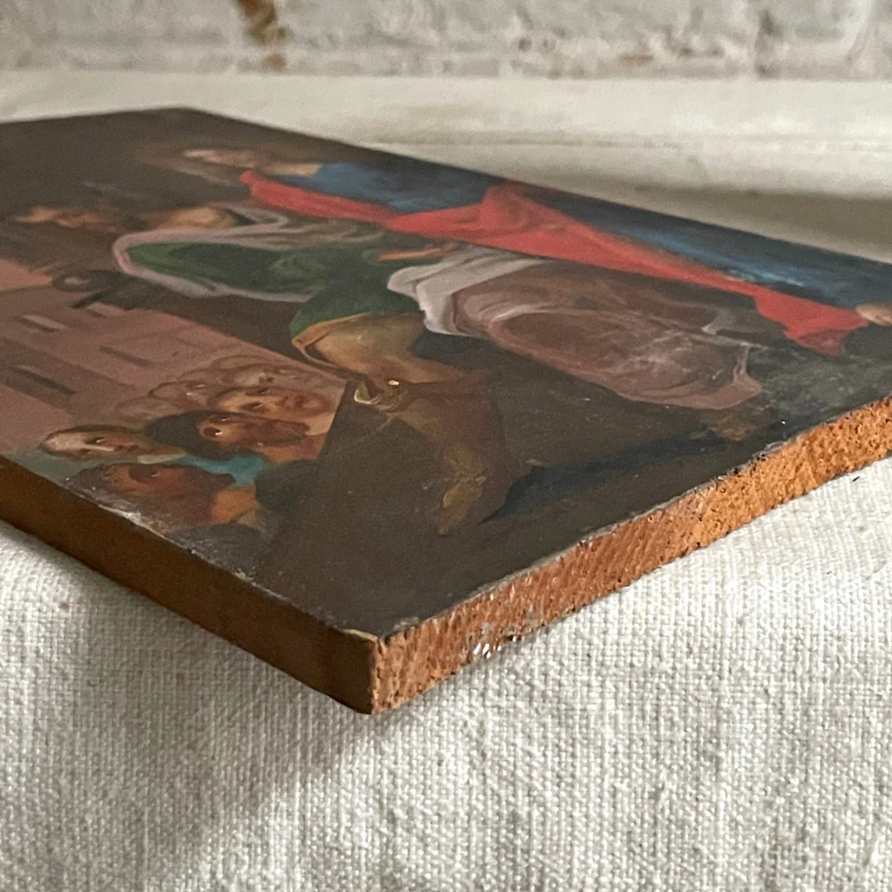 Antique Religious Painting - Image 2