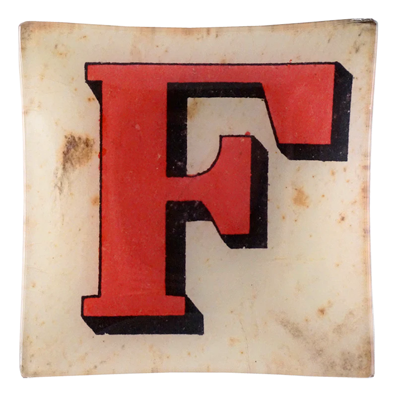 Block Letter F