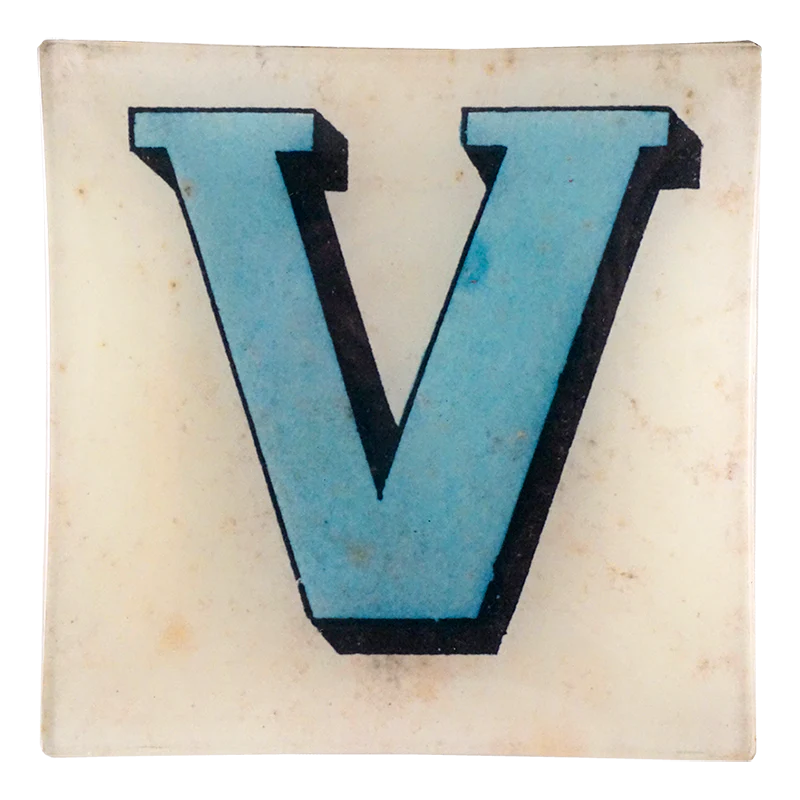 Block Letter V