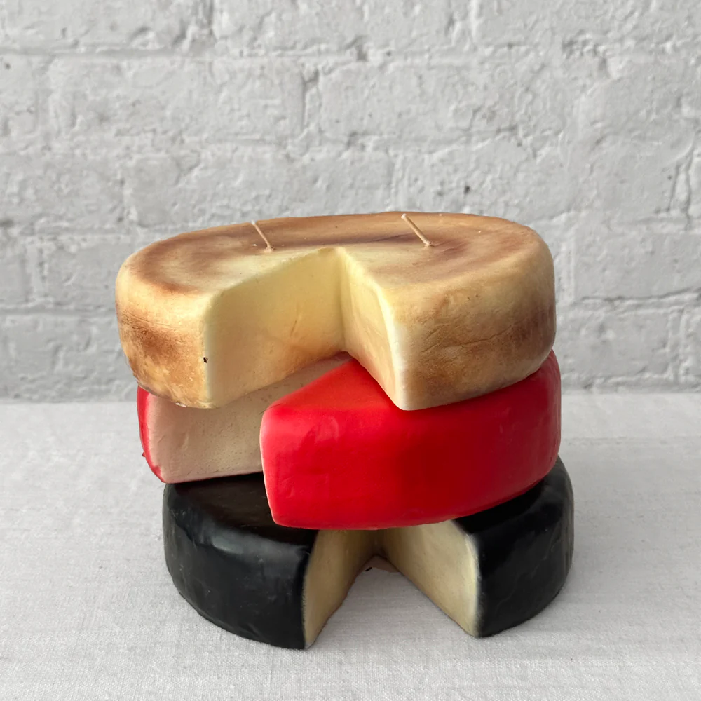 Cheese Wheel Candles