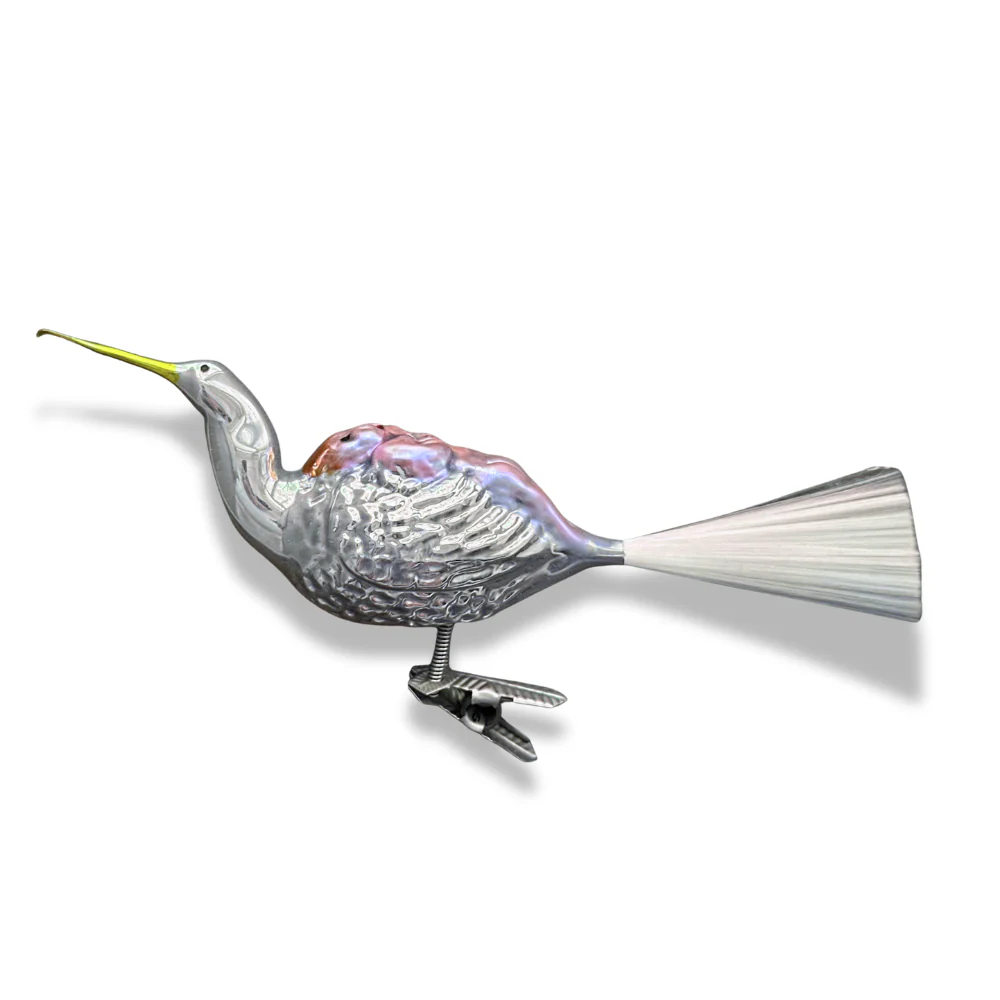 Nostalgic Clip-on Stork Ornament