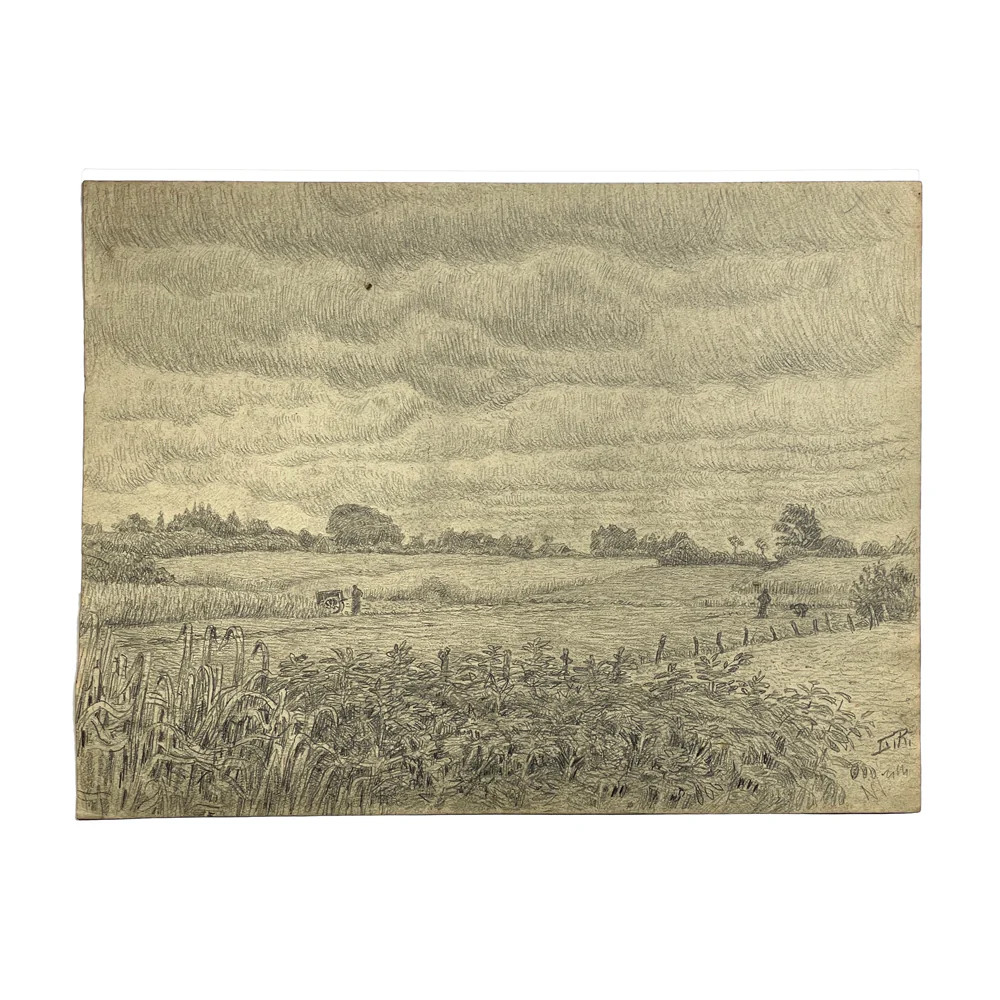 Evert Rabbers Landscape Drawing 222