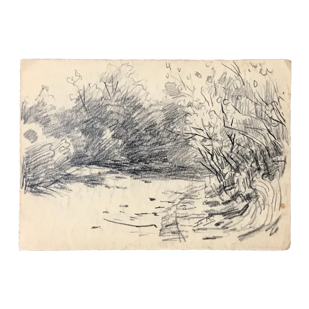 Evert Rabbers Landscape Drawing 28
