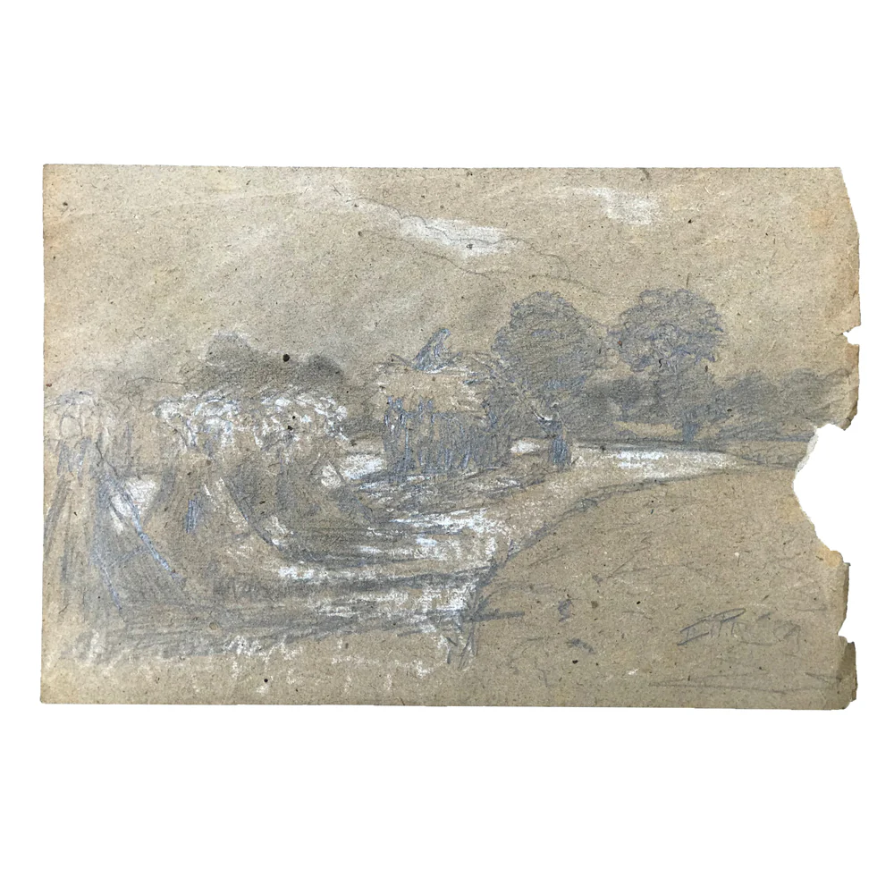Evert Rabbers Landscape Drawing 31