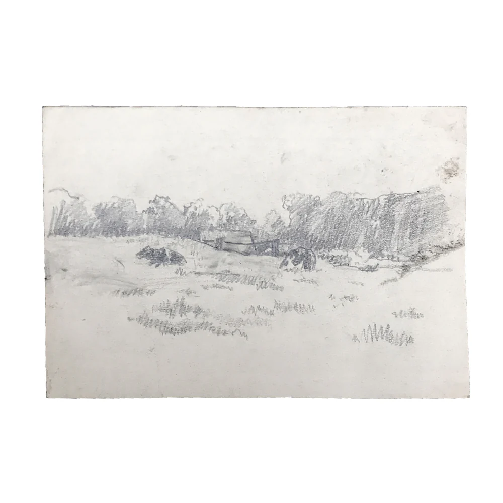 Evert Rabbers Landscape Drawing 37
