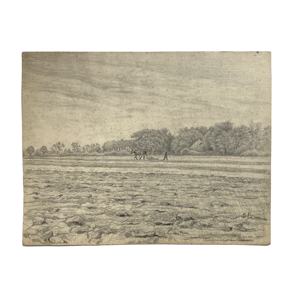 Evert Rabbers Landscape Drawing 49