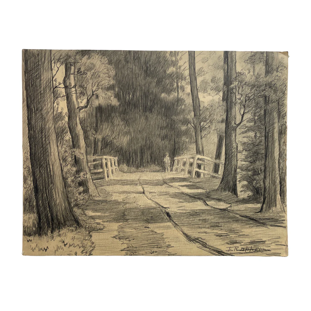 Evert Rabbers Landscape Drawing 50