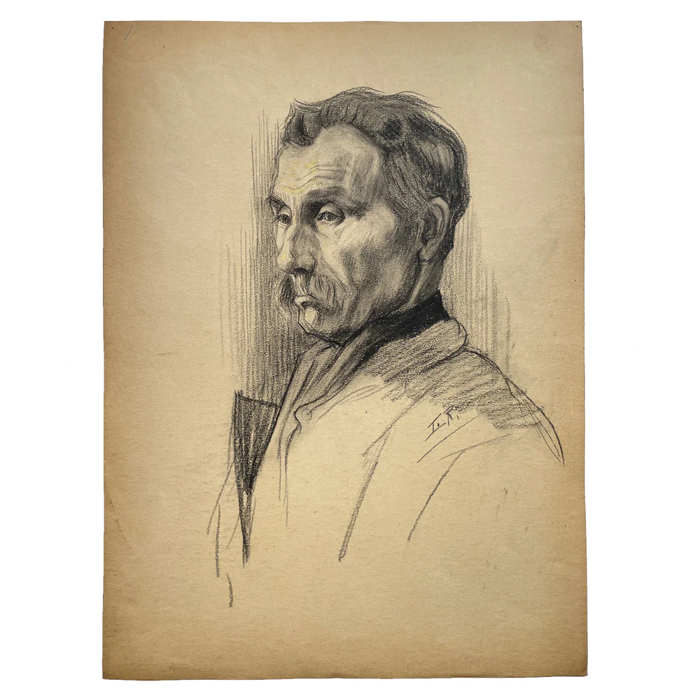 Evert Rabbers Portrait Drawing 223