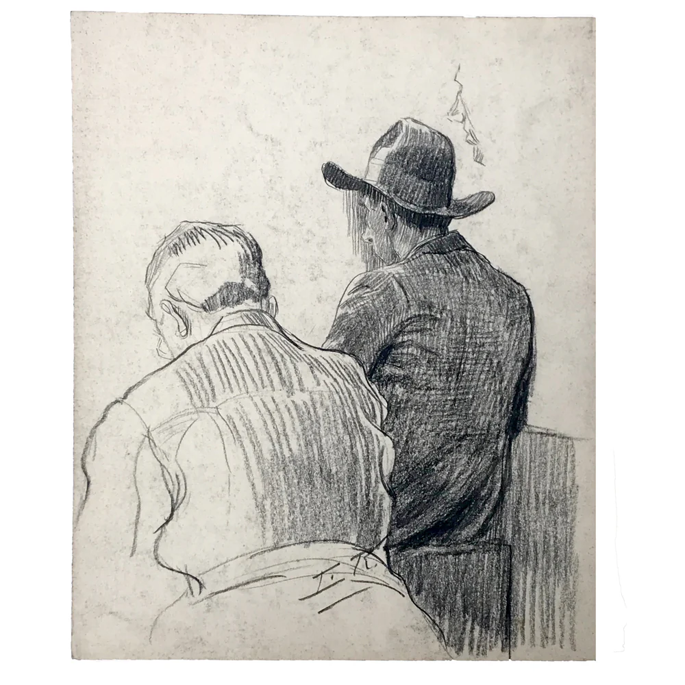 Evert Rabbers Portrait Drawing 33