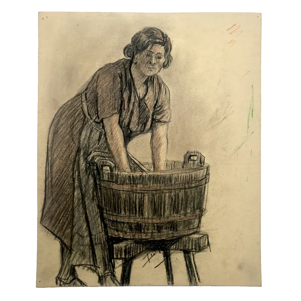 Evert Rabbers Portrait Drawing 52