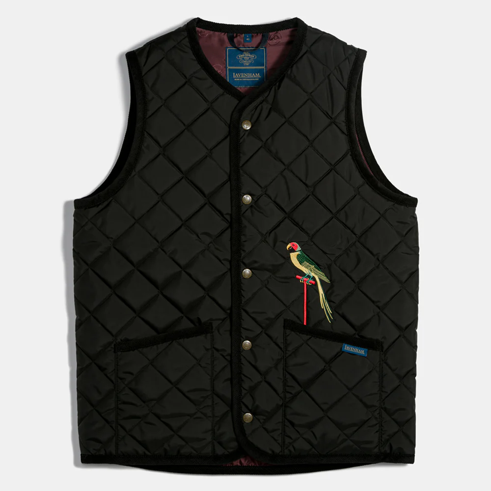 John Derian Bird Thornham Mens Vest
