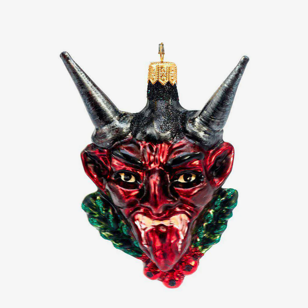 Krampus Head Ornament 86