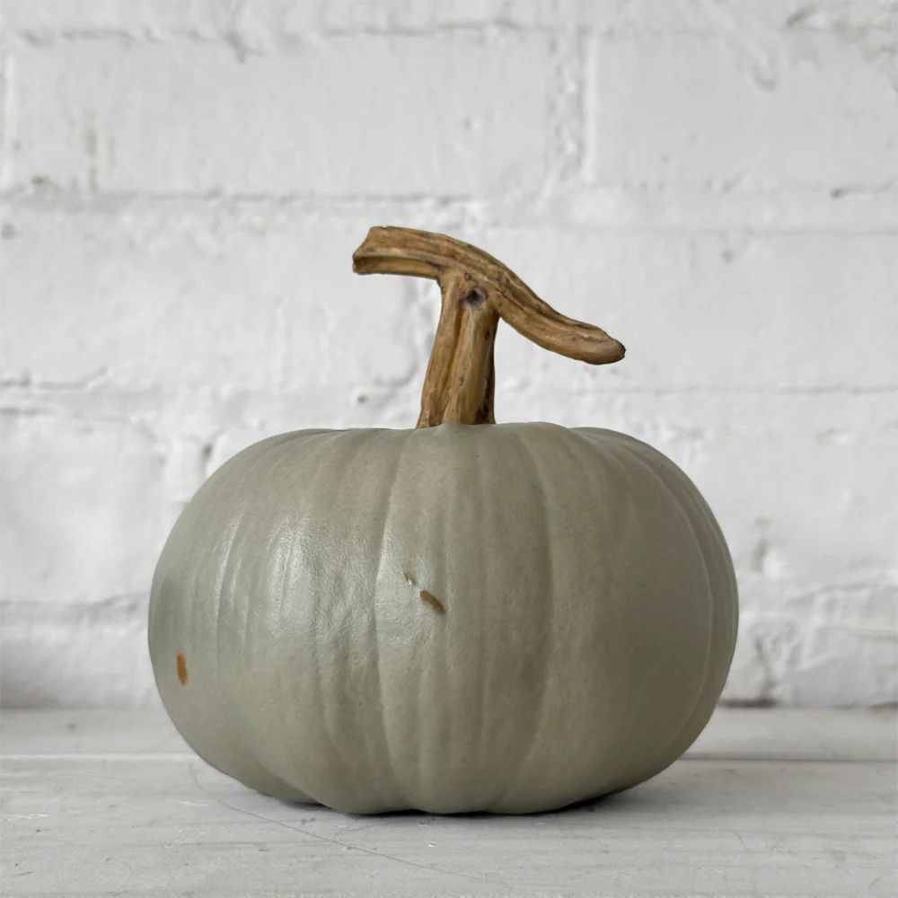 Medium Porcelain Crown Prince Squash