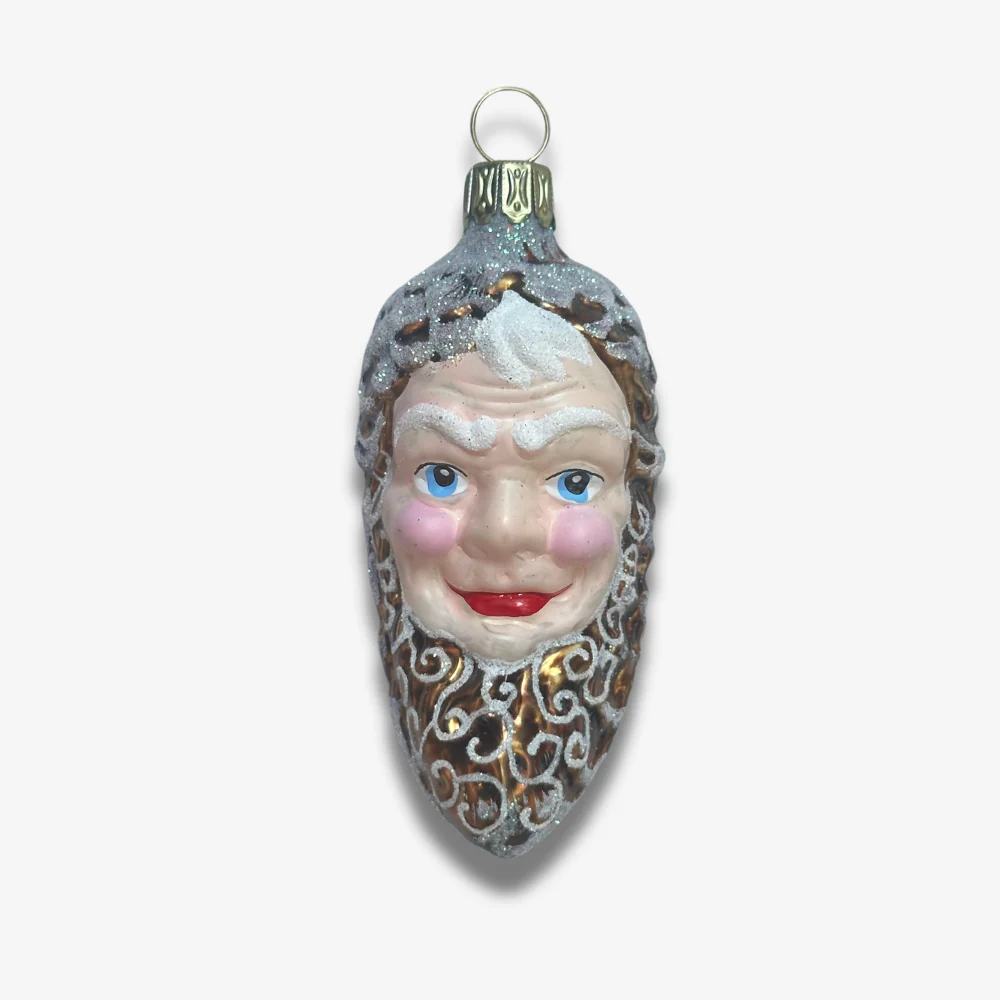 Pinecone with Face Ornament