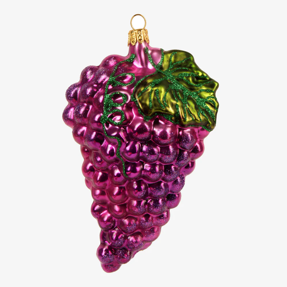Red Grape Ornament