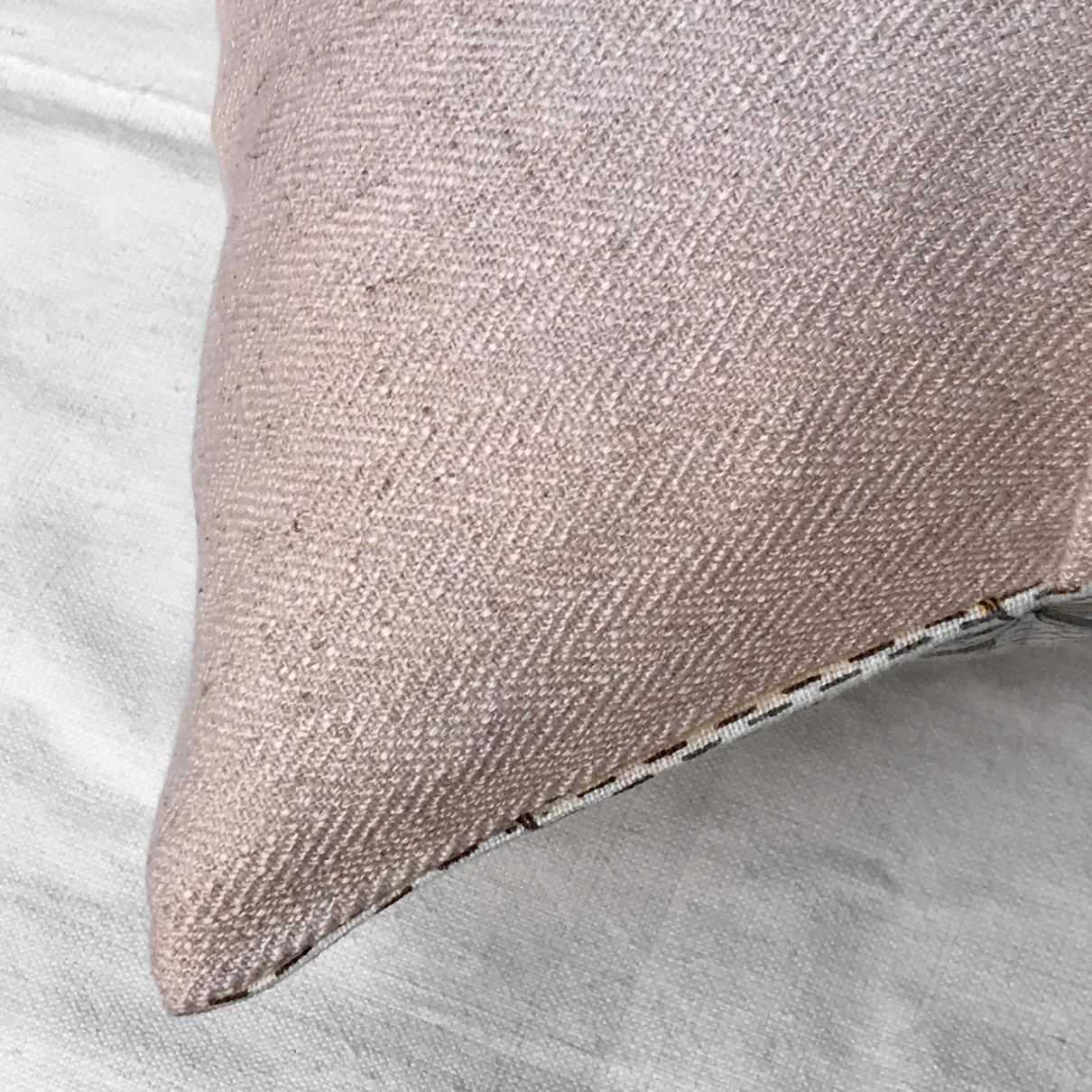 Small Grenades Pillow (No. 2A) with Linen Backing - Image 4