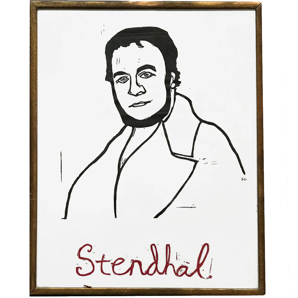 "Stendhal" in Vintage Frame