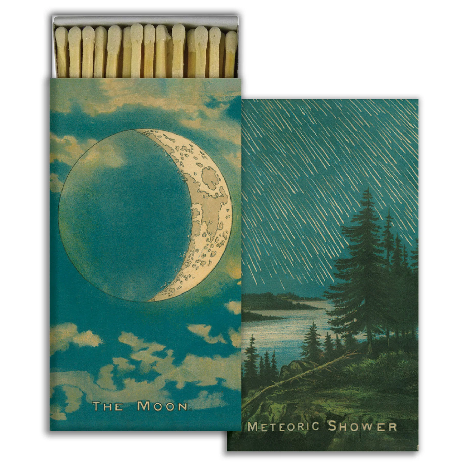 The Moon & Meteoric Shower