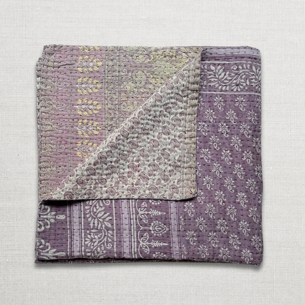 Vintage Sari Throw (#11-1)