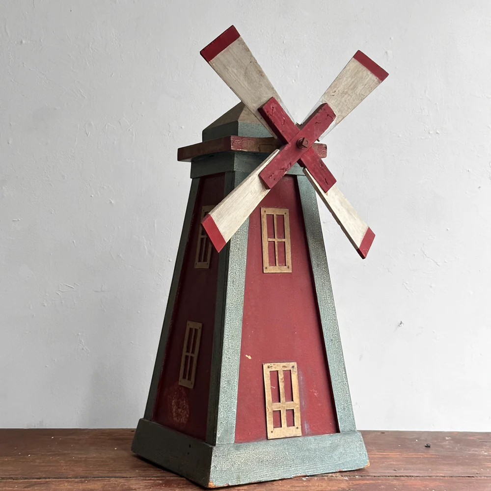 Vintage USA Painted Windmill
