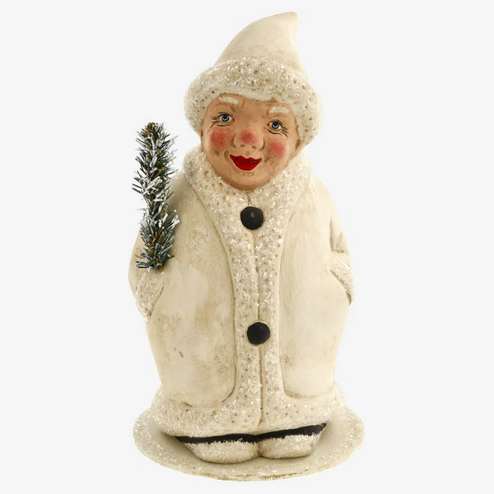 Winter Clown Candy Container